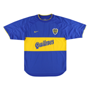Retro 2000/01 Boca Juniors Home Jersey