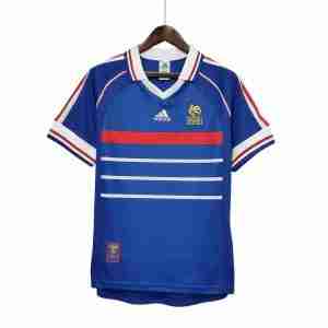 Retro 1998 France Home Jersey