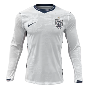 England Home Long Sleeve Jersey World Cup 2026