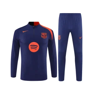Barcelona Zipper Sweatshirt Kit (Top + Pants) Player Version 2025/26