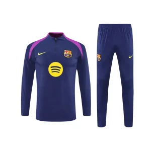 Barcelona Zipper Sweatshirt Kit (Top + Pants) Player Version 2025/26