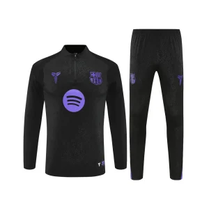 Barcelona Zipper Sweatshirt Kit (Top + Pants) 2025/26