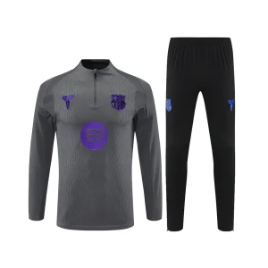 Barcelona Zipper Sweatshirt Kit (Top + Pants) 2025/26