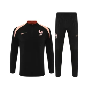 France Zipper Sweatshirt Kit (Top + Pants) Player Version 2025/26