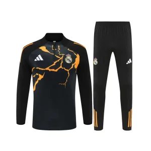 Real Madrid Zipper Sweatshirt Kit (Top + Pants) 2025/26