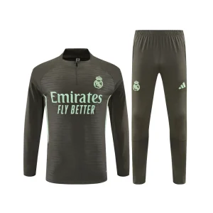 Real Madrid Zipper Sweatshirt Kit (Top + Pants) Player Version 2025/26