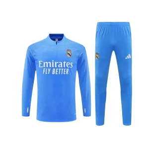 Real Madrid Zipper Sweatshirt Kit (Top + Pants) Player Version 2025/26