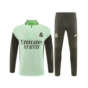 Real Madrid Zipper Sweatshirt Kit (Top + Pants) Player Version 2025/26