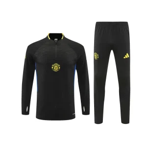 Manchester United Zipper Sweatshirt Kit (Top + Pants) Player Version 2025/26
