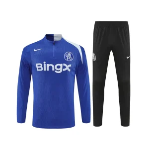 Chelsea Zipper Sweatshirt Kit (Top + Pants) Player Version 2025/26