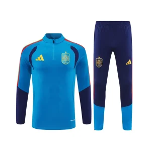 Spain Zipper Sweatshirt Kit (Top + Pants) 2025/26