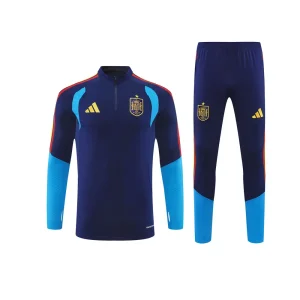 Spain Zipper Sweatshirt Kit (Top + Pants) 2025/26