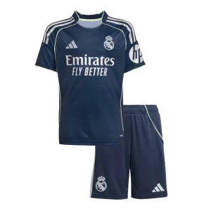 Kids Real Madrid Away Jersey Kit 2025/26