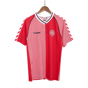 Retro 1986 Denmark Home Jersey