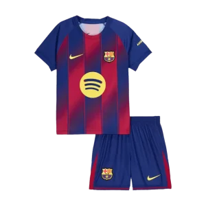 Kids Barcelona Home Jersey Kit 2025/26
