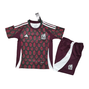 Kids Mexico Home Jersey Kit Copa America 2024