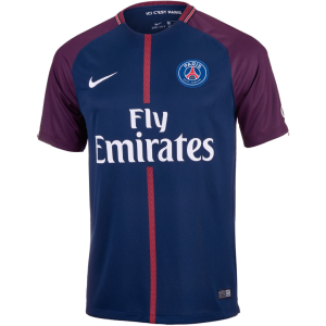 Paris Saint-Germain Home Jersey 2017/18 - Pink Roses