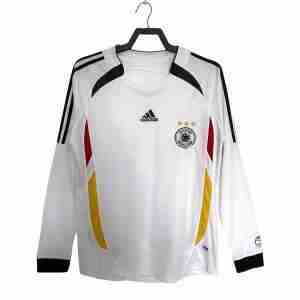 Retro 2006 Germany Home Long Sleeve Jersey