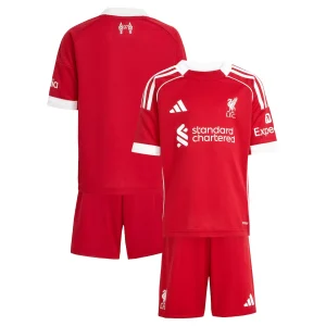 Kids Liverpool Home Jersey Kit 2025/26