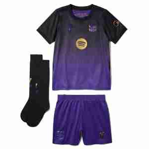 Kids Barcelona Away Jersey Kit 2026/27